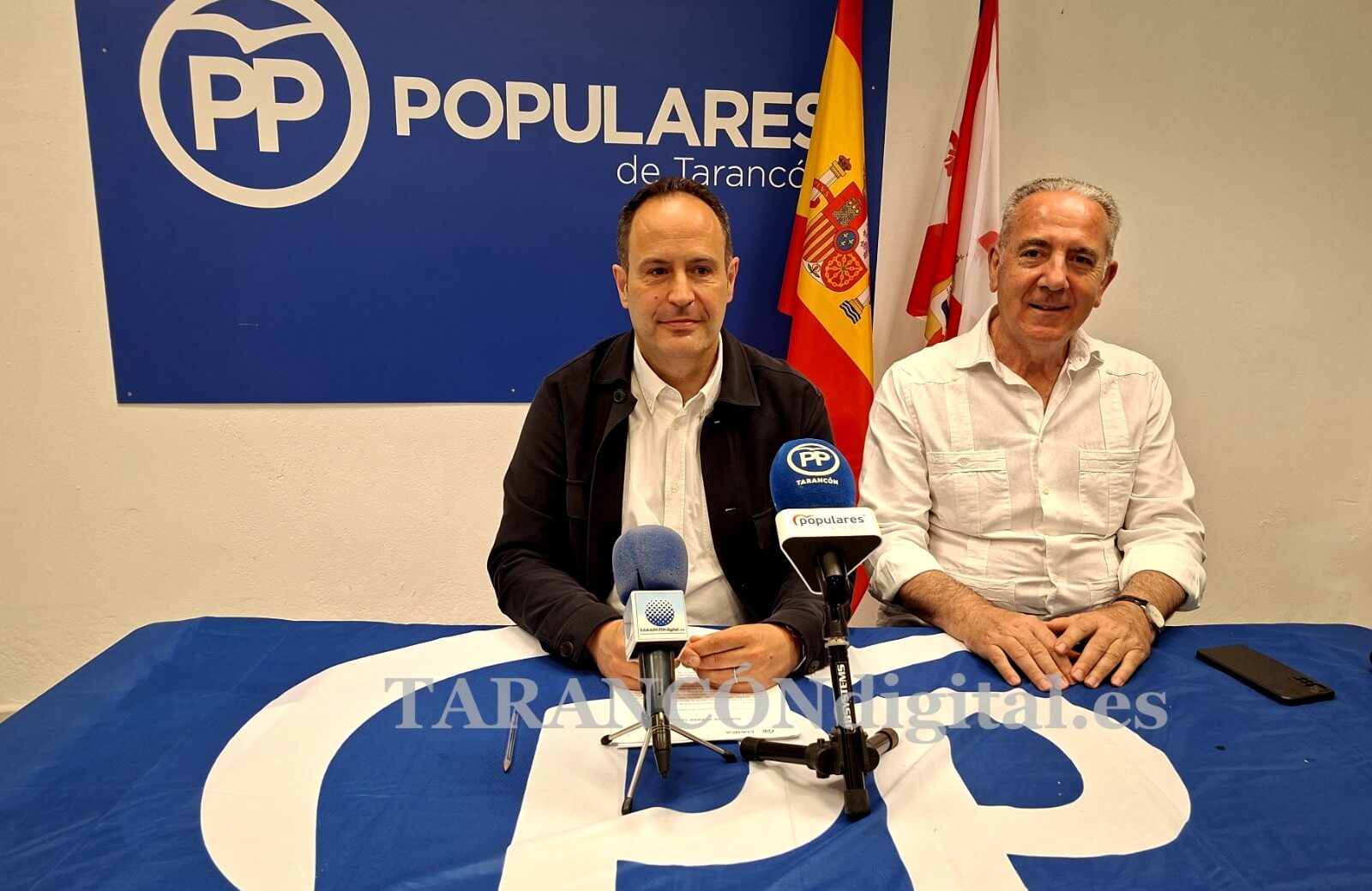 El PP critica en Tarancón la gestión de Page y reclama elecciones generales