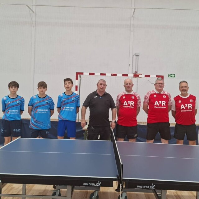 No pudo ser los equipos de Tenis de Mesa Tarancon, seguirá en la Liga Manchega (Tercera División) tras los resultados en la fase de ascenso disputada en el pabellón Peña el Águila
