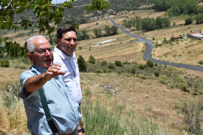 La Diputación de Cuenca avanza en la rehabilitación de la carretera que une San Martín de Boniches con la CM-215 con 575.000 euros de inversión