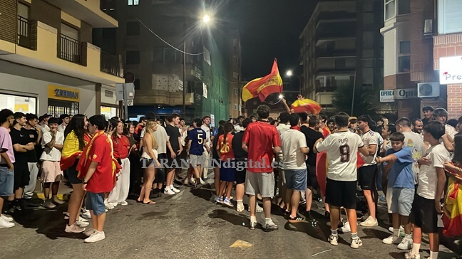 Tarancón desata la locura con el pase de España a la final del Mundial