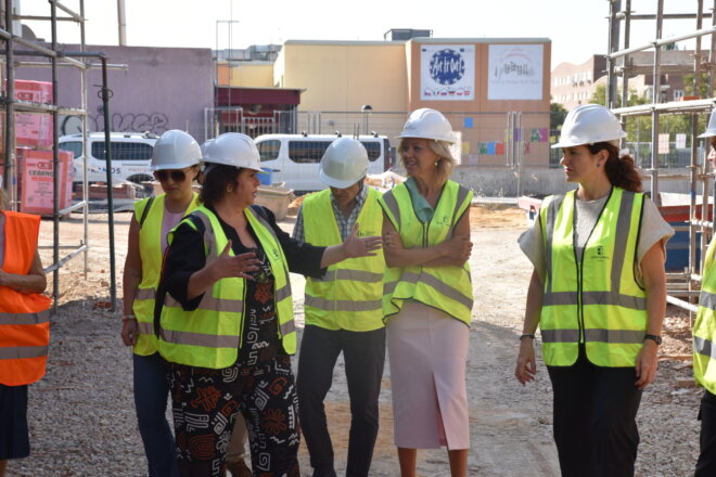 Avanzan las obras de la construcción de la nueva Oficina de Empleo y Centro de Formación de Cuenca