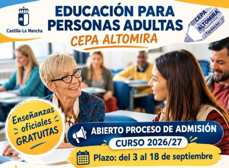 El CEPA Altomira de Tarancón inicia un nuevo curso con una amplia oferta de formación gratuita para adultos