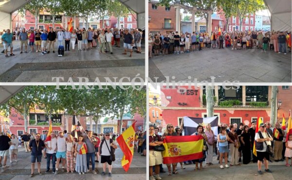 Unas 300 personas se concentran en Tarancón en apoyo a Ceuta