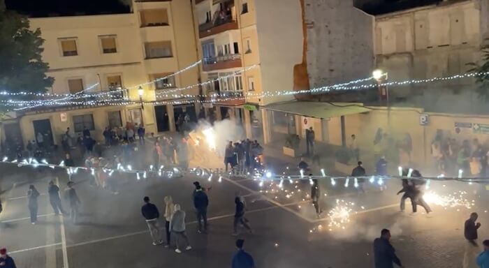 El maratón de Torillos de Fuego vuelve a congregar a cientos de personas en Tarancón