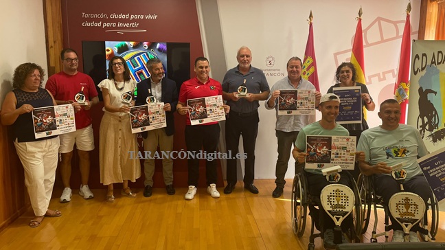Catorce parejas, entre ellas la campeona del Mundo de Pádel en Sillas de Ruedas se dan cita en el V Open Nacional “Ciudad de Tarancón” PSR durante el fin de semana