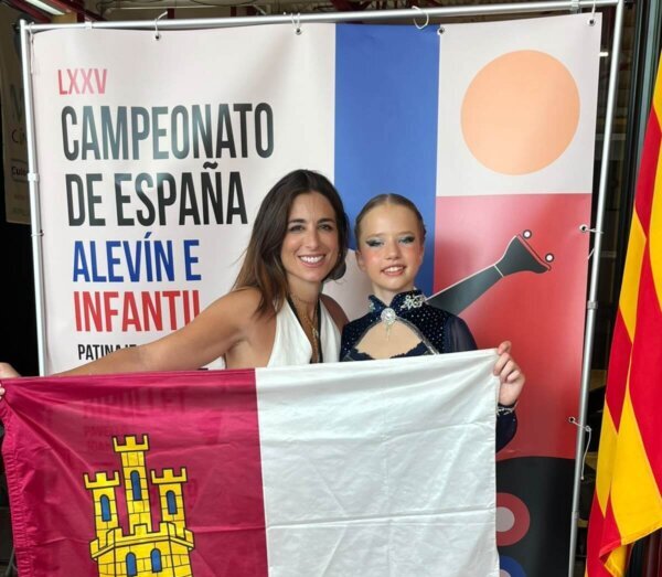 Gratificante experiencia de la patinadora del Skating Success, Amalia Puncel,  en el Campeonato de España Infantil disputado el fin de semana